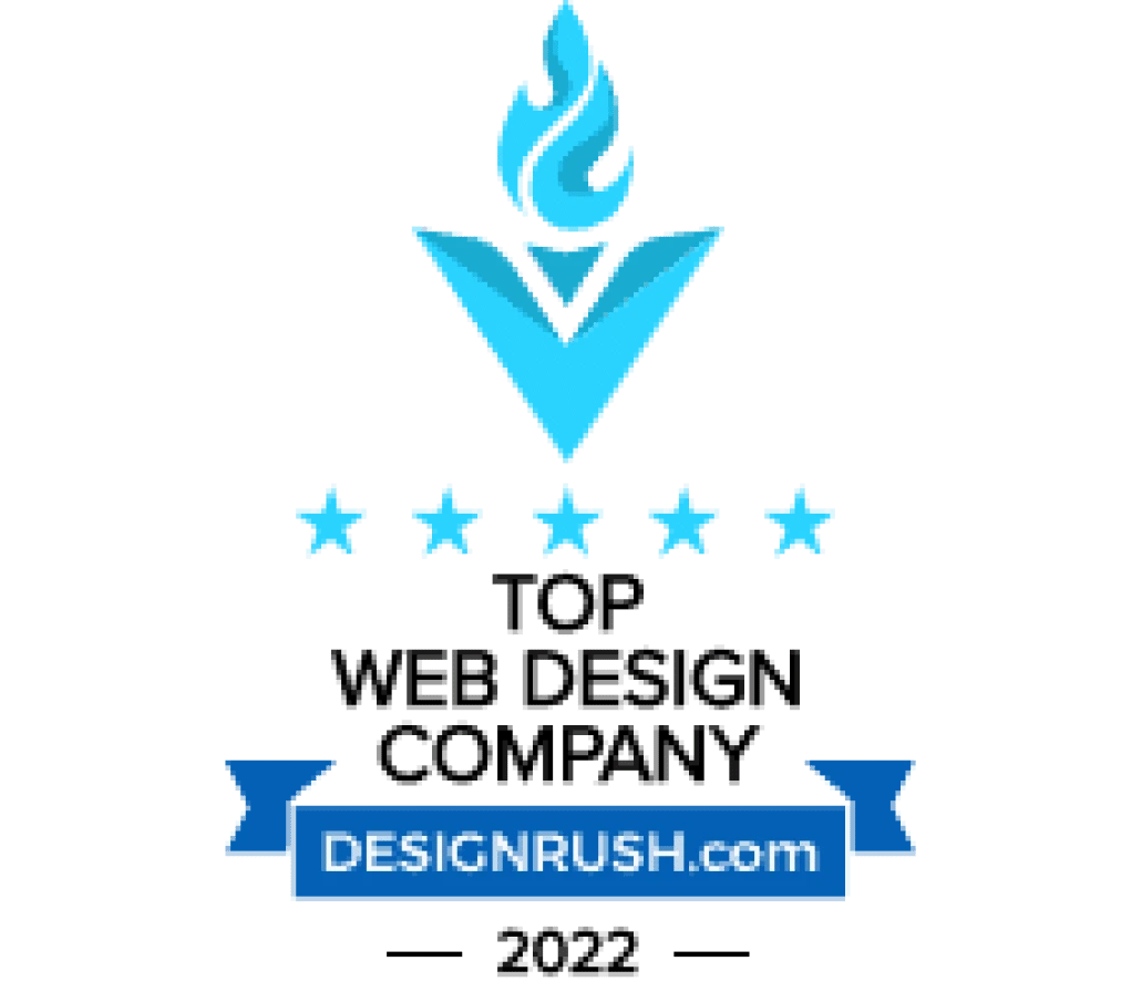 DesignRush: Top Web Design Company Award Badge