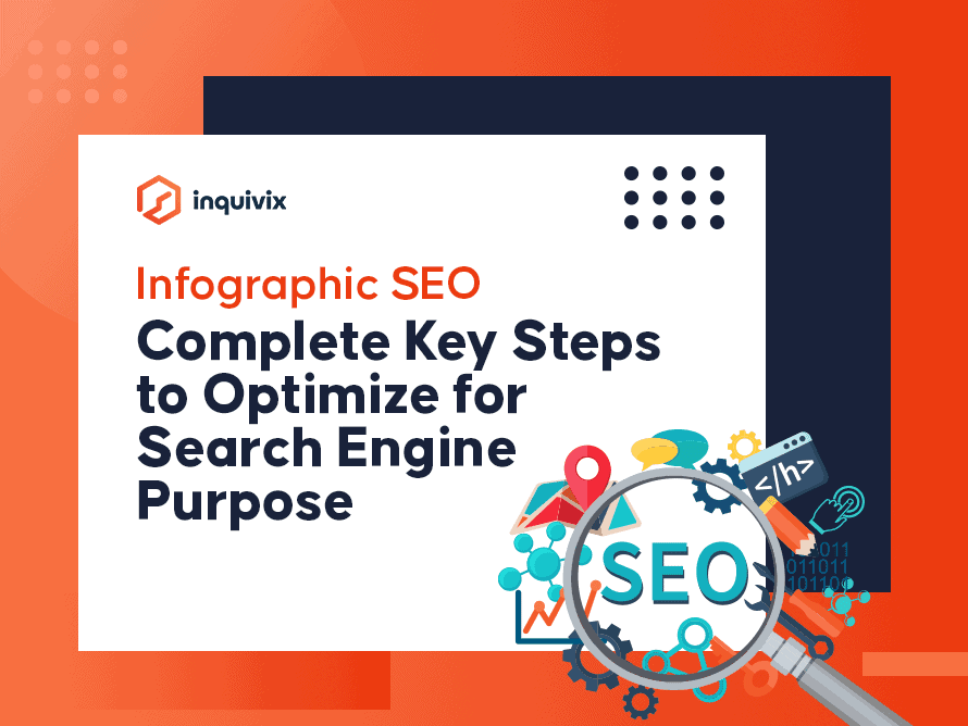 Infographic SEO – Complete Key Steps to Optimize for Search Engine Purpose