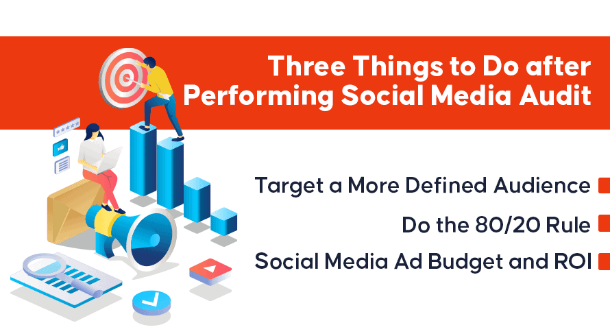 Three Things to Do after Performing Social Media Audit