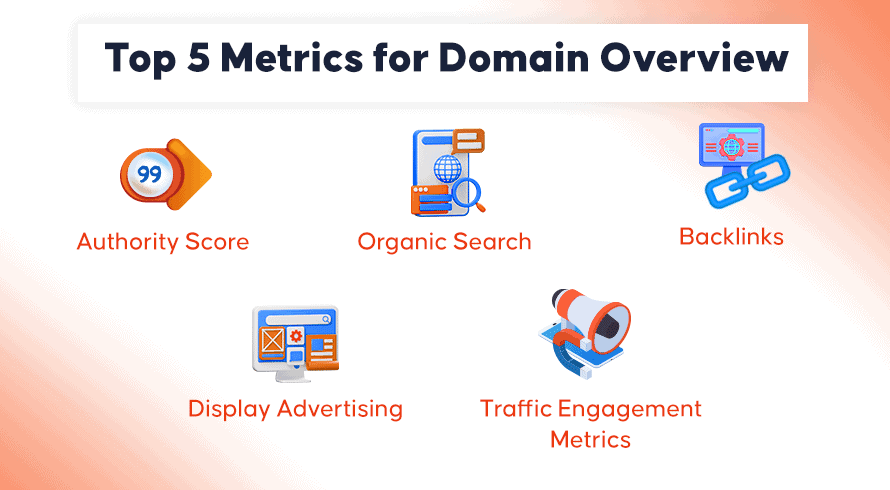 5 Metrics for Domain Overview