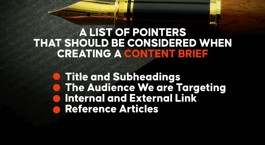 What You Should Include in Your Content Brief?
