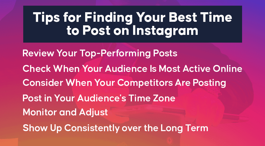Tips for Finding Your Best Time to Post on Instagram