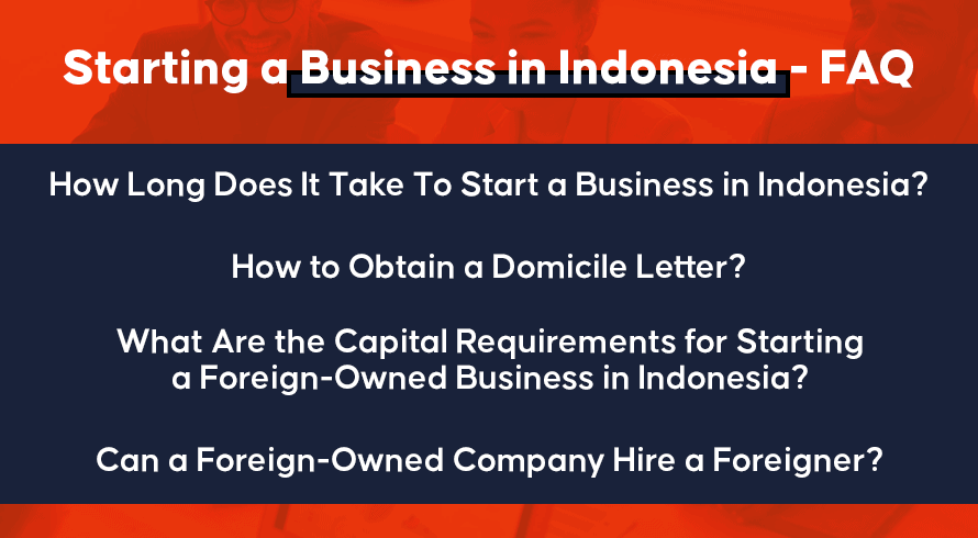 Starting a Business in Indonesia - FAQ