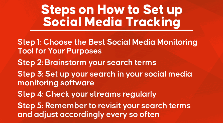 Steps on How to Set up Social Media Tracking