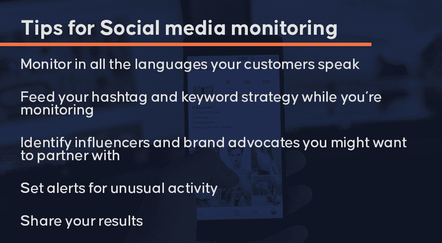 Tips for Social Media Monitoring 
