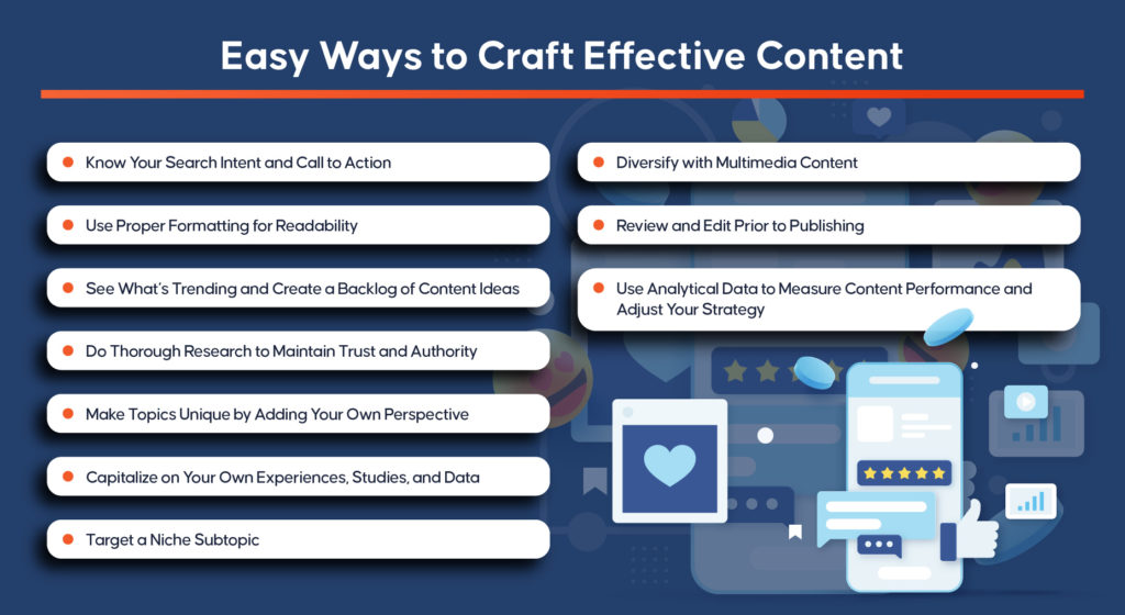 Easy Ways to Craft Effective Content