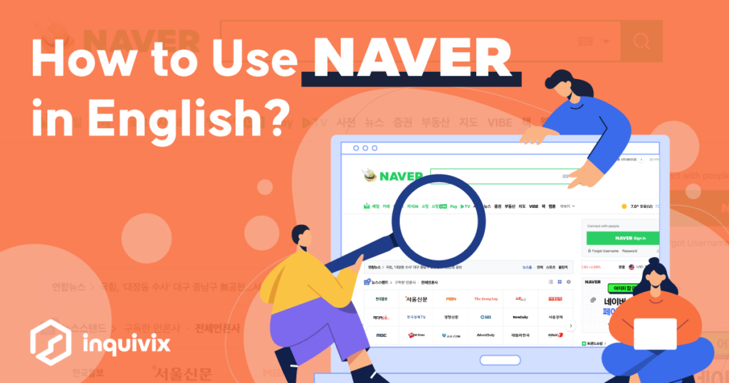 Naver in English