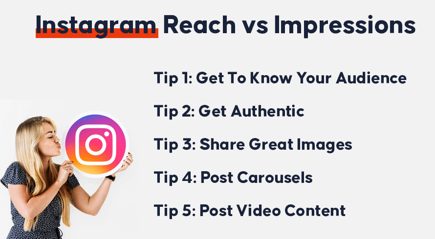 Instagram Reach vs Impressions