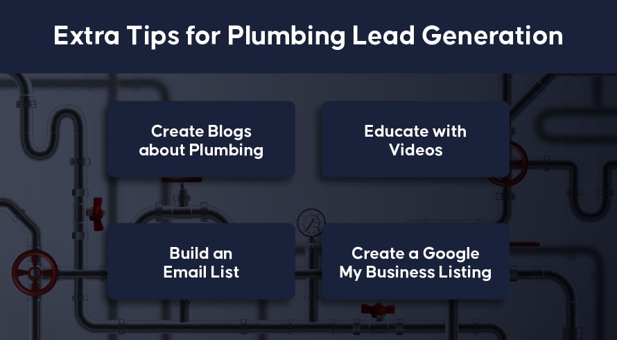 Extra Tips for Plumbing Lead Generation 