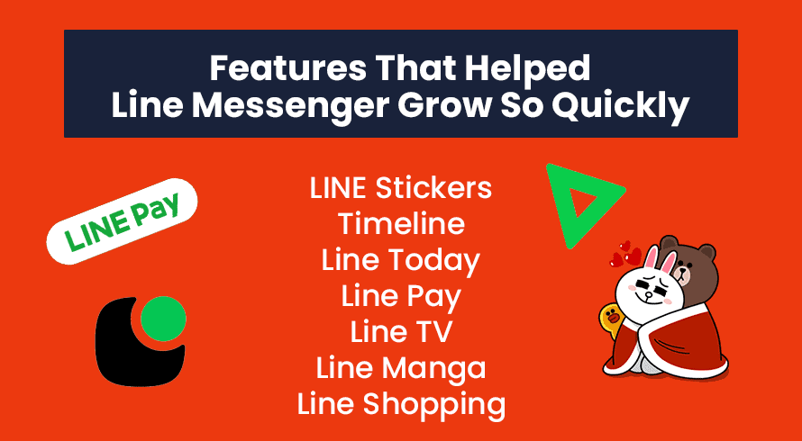 Features That Helped Line Messenger Grow So Quickly