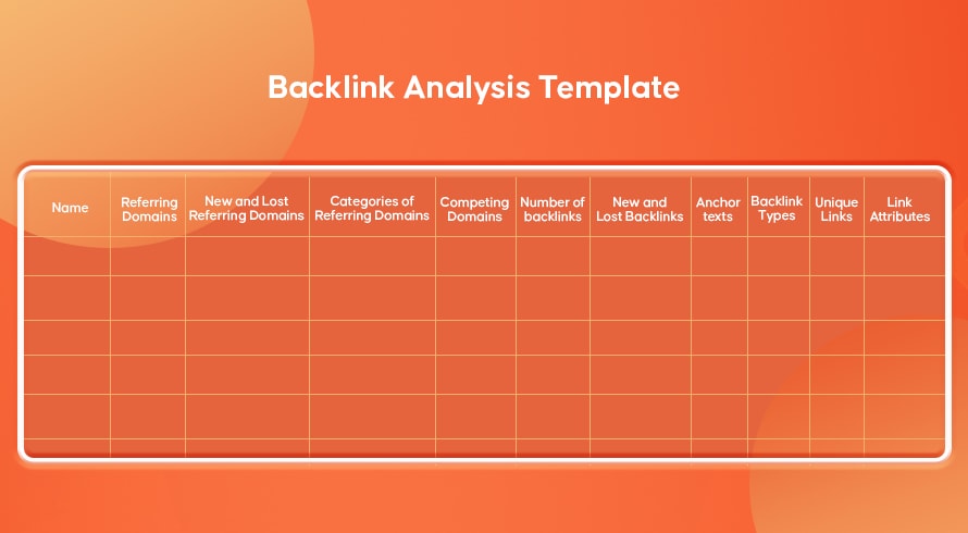 Backlink Analysis Template | INQUIVIX