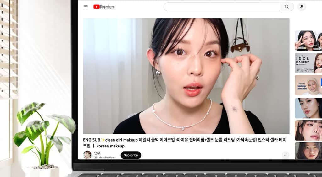 Korean beauty influencers