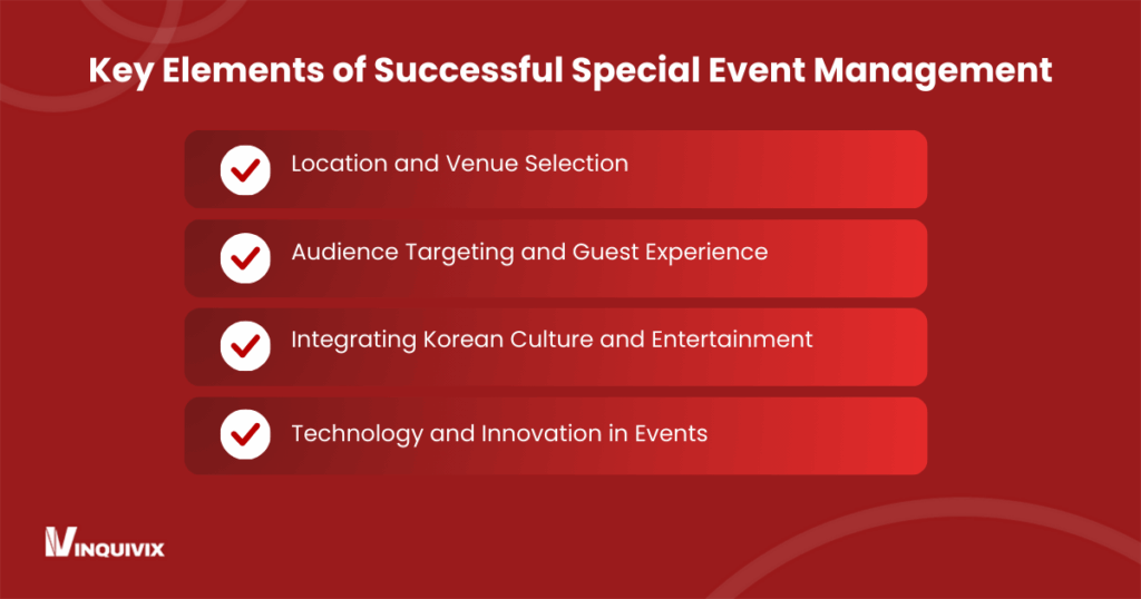 Key Elements of Successful Special Event Management